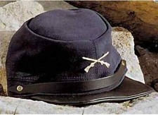 CP-2402 Cappello Nordista IN PELLE Blu USA Uomo