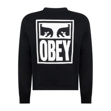 Obey - Felpa nera EYES ICON 2