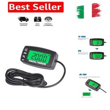 Runleader, contagiri induttivo con contaore, RL-HM032R, con display retroillu...