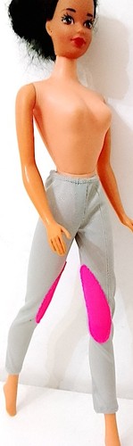 Barbie 80s mattel - barbie, pantaloni