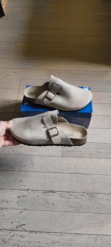 Birkenstock boston beige - birkenstock,