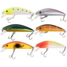  6 Pcs Pesca Notturna Con