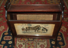 Portariviste, Legno tinto