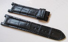 CINTURINO IN COCCO LUISIANA NERO PER PASHA  CARTIER 20/18