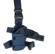 Fondina Vega Holster PA280 cosciale per armi con torcia tattica o laser Blu PS