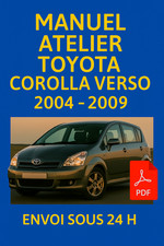 Manuel Atelier Toyota Corolla