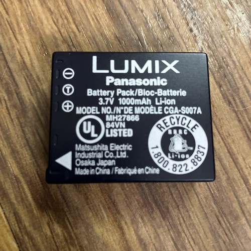 Panasonic lumix cga s007a - panasonic,