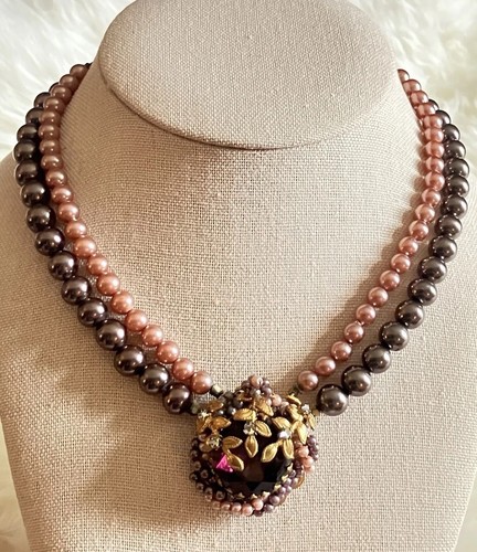 Collana vintage fili - 2, finta