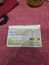 Vasco Rossi Biglietto Concerto Europe Indoor 2010 Torino