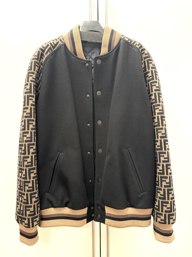 Bomber uomo fendi zucca - fendi, ff