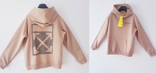 Felpa off white - felpa, signature