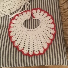 Bavaglino Uncinetto Neonato -