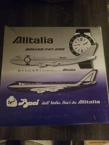 Alitalia 747 200 baci boeing - alitalia,