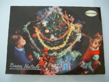 cartolina musicale fonosope-78 giri-buon natale- gabry cataldo-quartetto radar