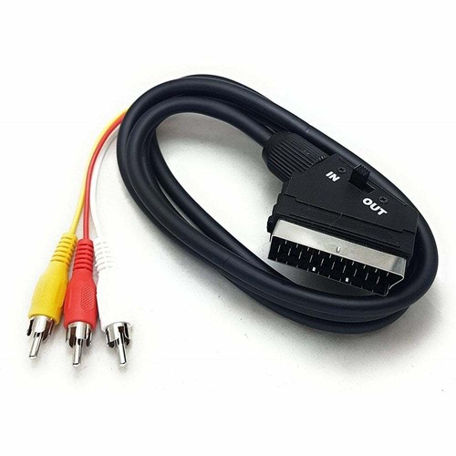Cavo scart a 3 - scart, 1,0