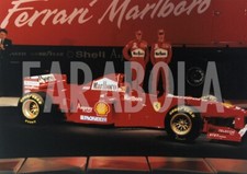 Foto vintage Formula 1, presentazione Ferrari F 310 B, 1997, stampa 22 x 15 cm