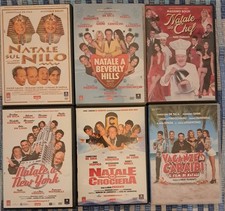 lotto 6 dvd Natale-Cinepanettoni, ex noleggio