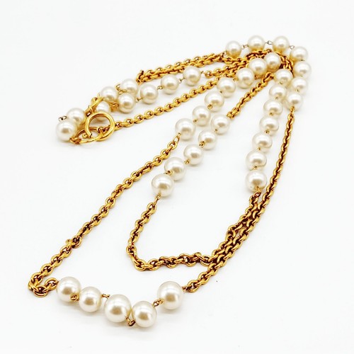 Collana chanel oro bianco - chanel,