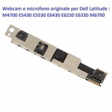 Webcam + Microfono Per Dell Latitude E5430 E5530  e6230 e6330 E6430 m4700 m6700