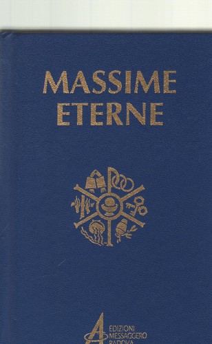 Massime eterne per la - massime,