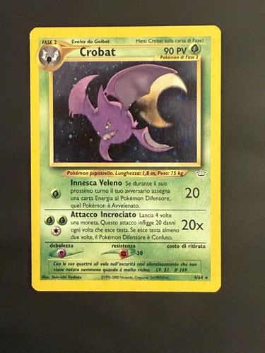 Pokémon tcg crobat 4 - pokÉmon,