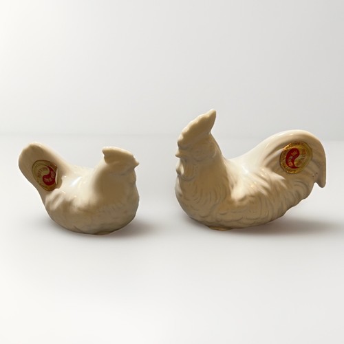 Statuine porcellana gallina