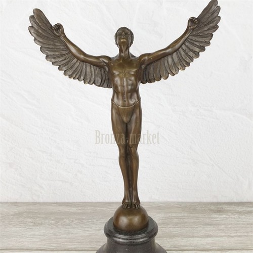 Statua bronzo icaro - statua,