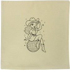 Copricuscino in tela 40 cm x