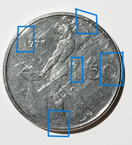Moneta lire 1978 rara - 50, con