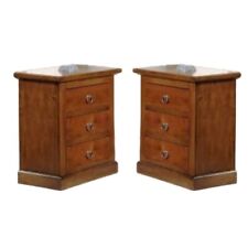 COMODINO IN LEGNO NOCE SCURO