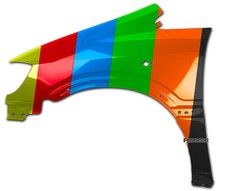 Parafango SINISTRO per OPEL ZAFIRA A 99-05 in Z359