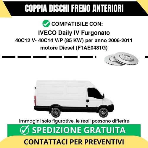 Coppia dischi freno anteriori - dischi,