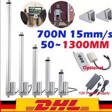 12V 700N 50mm-1000mm Elettrico