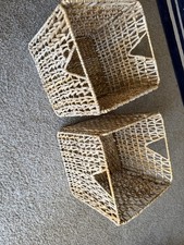 IKEA Set of 2 Wicker Square
