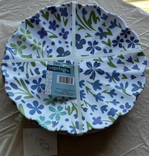Set pezzi piatti melamina - 4,