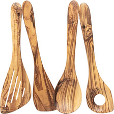 Set Utensili Cucina Legno