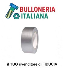 Nastro adesivo telato grigio