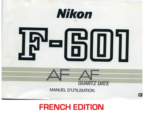 Nikon 601 35mm fotocamera - nikon,