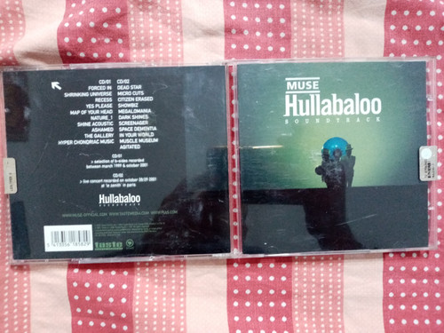 Muse hullabaloo soundtrack - muse,