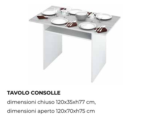 Kit tavolo consolle - kit,
