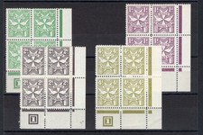 Malta 1967 Segnatasse Croce di Malta dent. 12 filigrana croci di Malta, serie n°