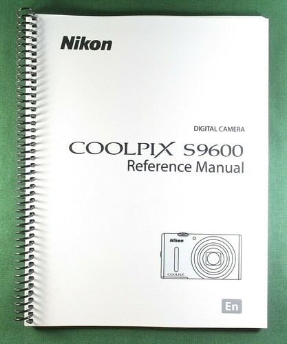 Nikon coolpix s9600 manuale - coolpix,