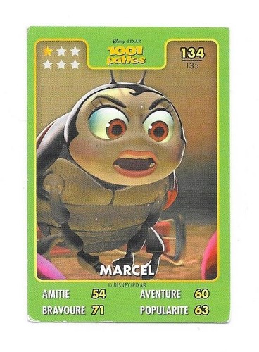 Carte auchan héros disney - carte,