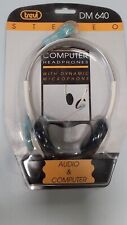 Cuffie audio e computer stereo TREVI DM640 con microfono