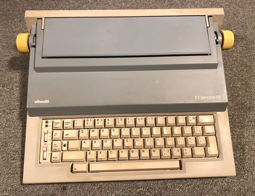 1987 vintage olivetti - 1987, et