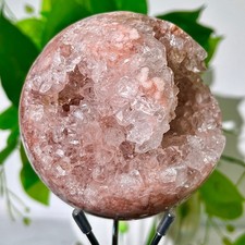 1,89LB Sfera di cristallo rosa