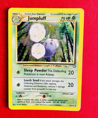 Lotto carte pokemon jumpluff - lotto,