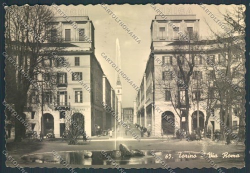 Torino città via roma foto - torino,