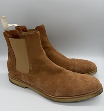 Common Projects Stivali Chelsea scamosciati ruggine | 45 | US 12