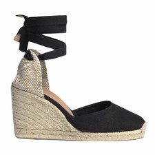 Castaner Carina Black Canvas